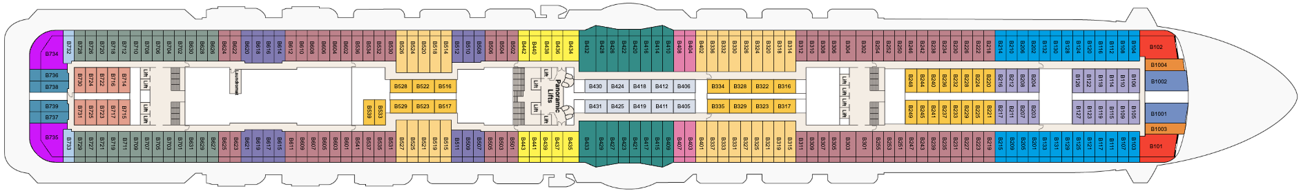 Princess Cruises Royal Princess Deck 11.png
